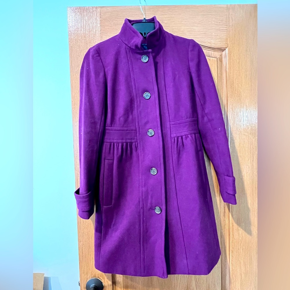 Jcrew Wool-blend lady day coat